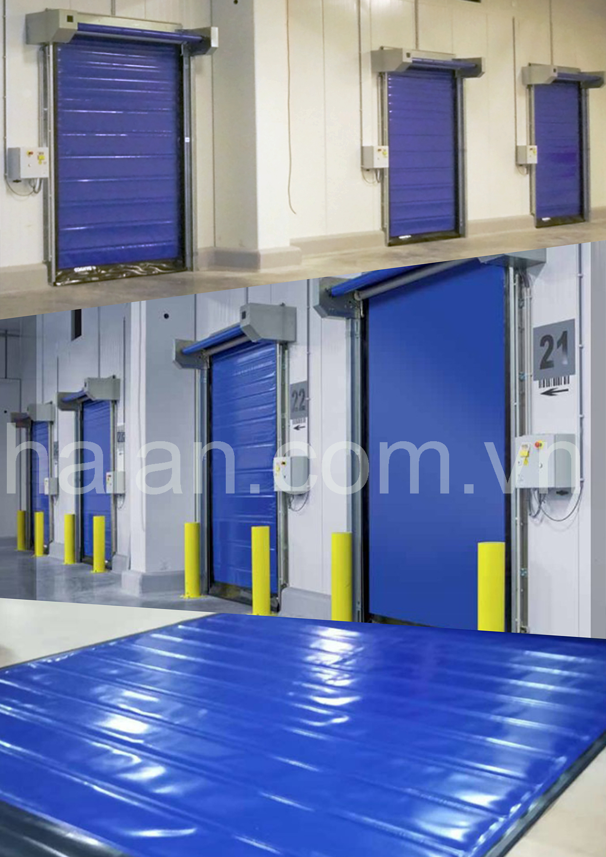 Rèm nhựa PVC chống tĩnh điện